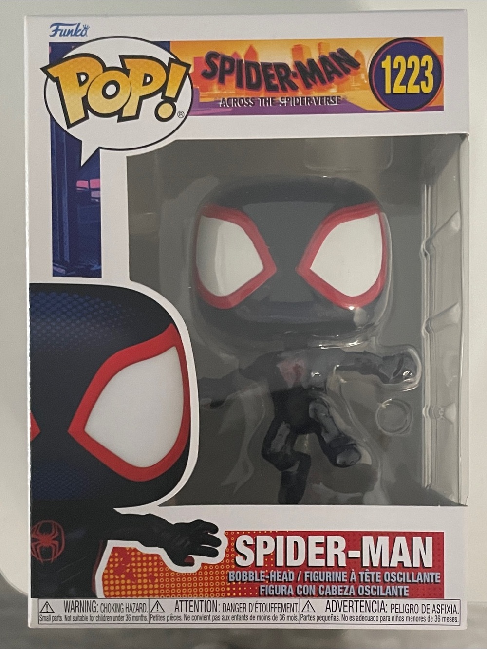 Funko Pop! Miles Morales Spider-Man Vinyl Figure - Black & Red - Picture 3 of 4